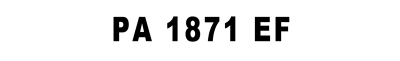 PA 1871 EF