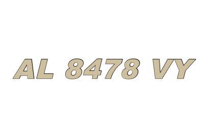 AL 8478 VY