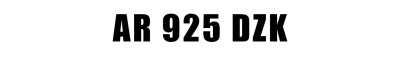 AR 925 DZK