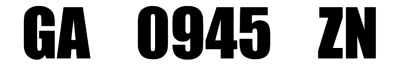 GA 0945 ZN