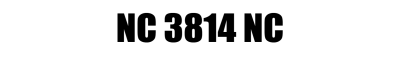 NC 3814 NC
