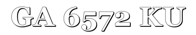 GA 6572 KU