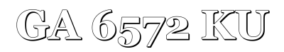 GA 6572 KU