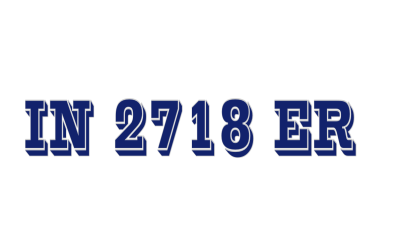 IN 2718 ER