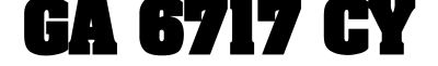GA 6717 CY
