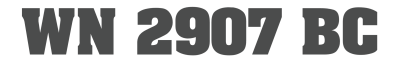 WN 2907 BC