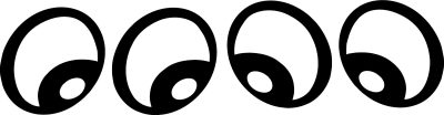 Custom BIG EYE DECALS