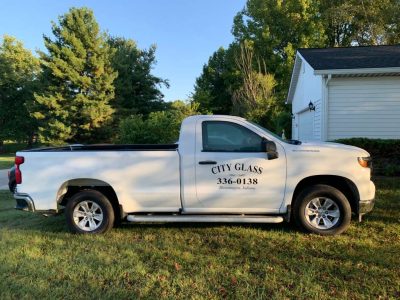 Custom Truck Door Lettering