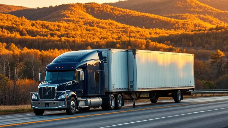 USDOT decal placement diagram for Arkansas commercial trucks showing FMCSA letter sizing rules