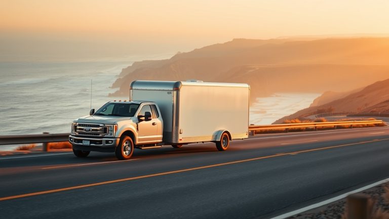 Utility trailer diagram showing VIN sticker and registration plate placement required in California