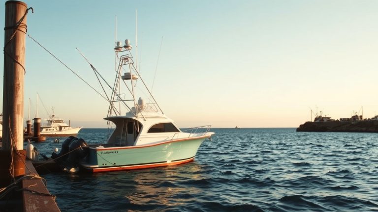 Charter boat hull showing USCG documentation number placement requirements for California vessels