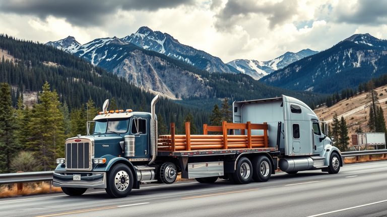 USDOT decal placement diagram for Colorado commercial trucks showing FMCSA letter sizing rules