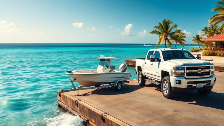 Utility trailer diagram showing VIN sticker and registration plate placement required in Hawaii
