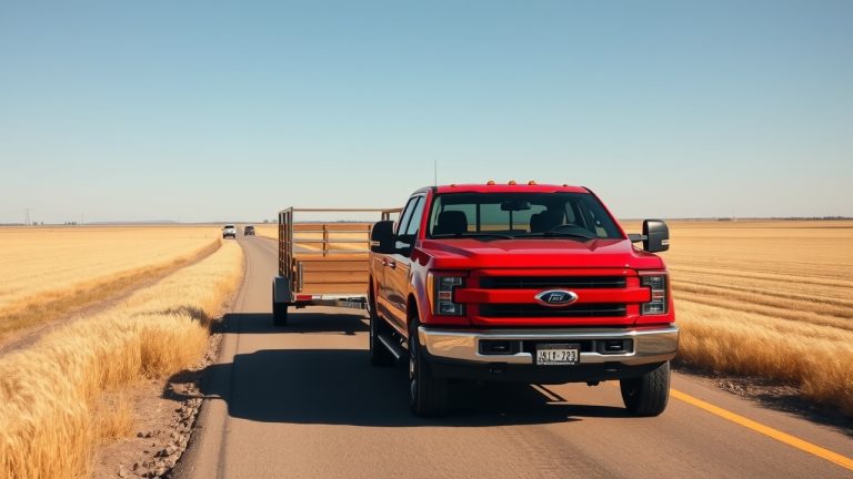 Utility trailer diagram showing VIN sticker and registration plate placement required in Kansas