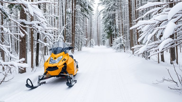 ATV with registration decal placement location highlighted per Minnesota DNR requirements