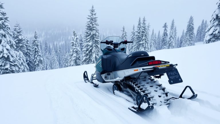 ATV with registration decal placement location highlighted per Missouri DNR requirements