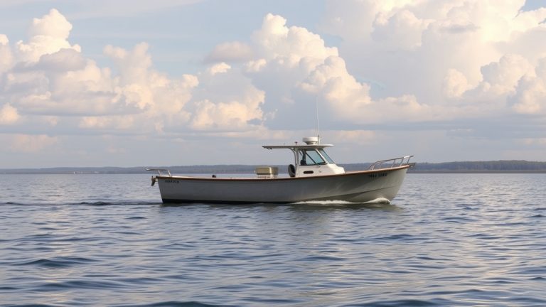 Charter boat hull showing USCG documentation number placement requirements for Missouri vessels