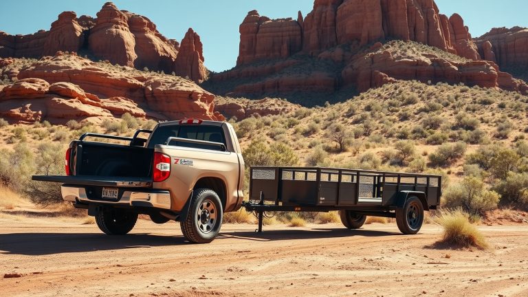 Utility trailer diagram showing VIN sticker and registration plate placement required in New Mexico