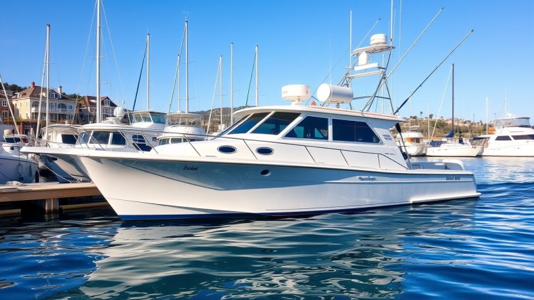 Charter boat hull showing USCG documentation number placement requirements for North Carolina vessels