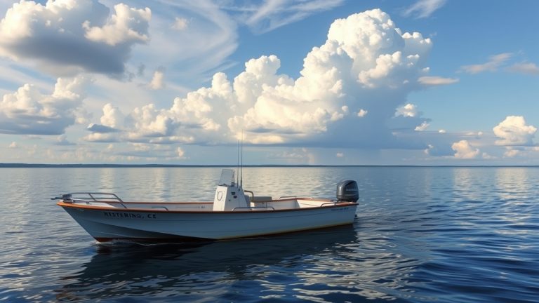 Charter boat hull showing USCG documentation number placement requirements for Ohio vessels