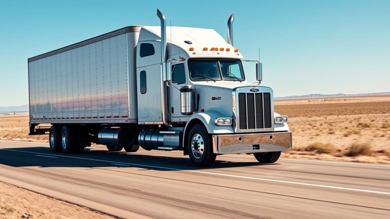 USDOT decal placement diagram for Texas commercial trucks showing FMCSA letter sizing rules