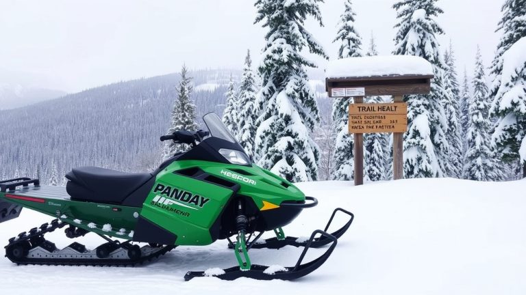 ATV with registration decal placement location highlighted per Vermont DNR requirements