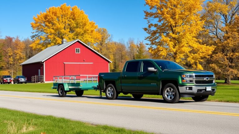 Utility trailer diagram showing VIN sticker and registration plate placement required in Vermont