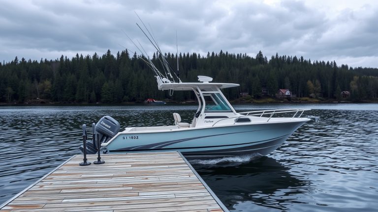 Charter boat hull showing USCG documentation number placement requirements for Wisconsin vessels
