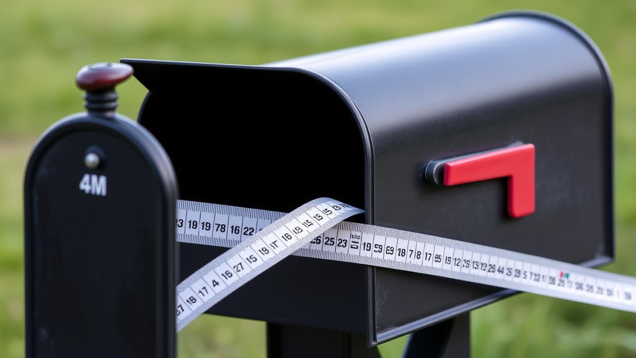 Mailbox Lettering Legal Sizes (USPS Rules)