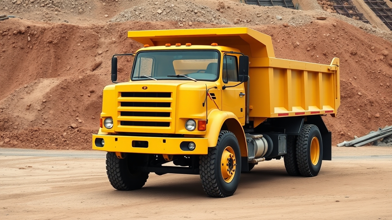Dump Truck Company Lettering Standards