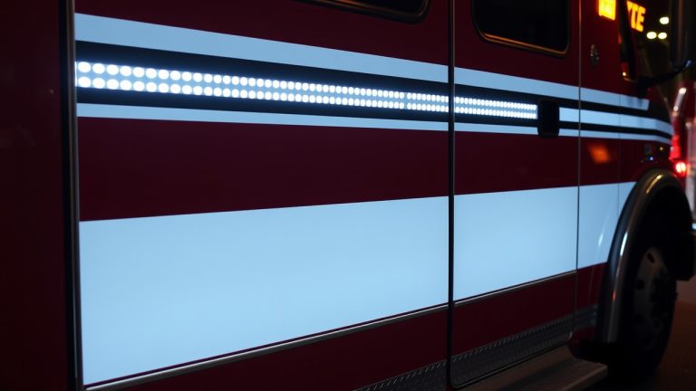Reflective Vinyl example showing vinyl lettering quality and design from Hoosier Decal
