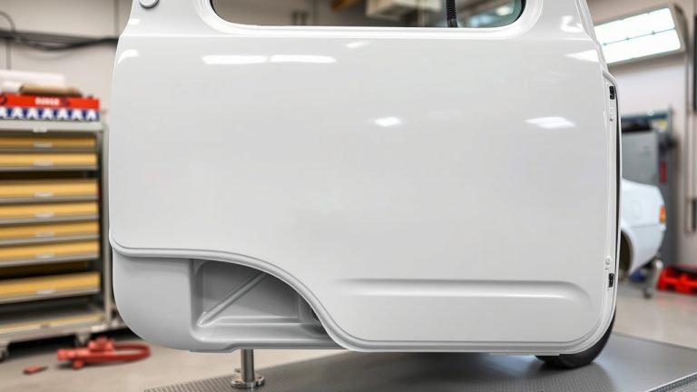 Before and after photo showing vinyl decal removal without paint damage