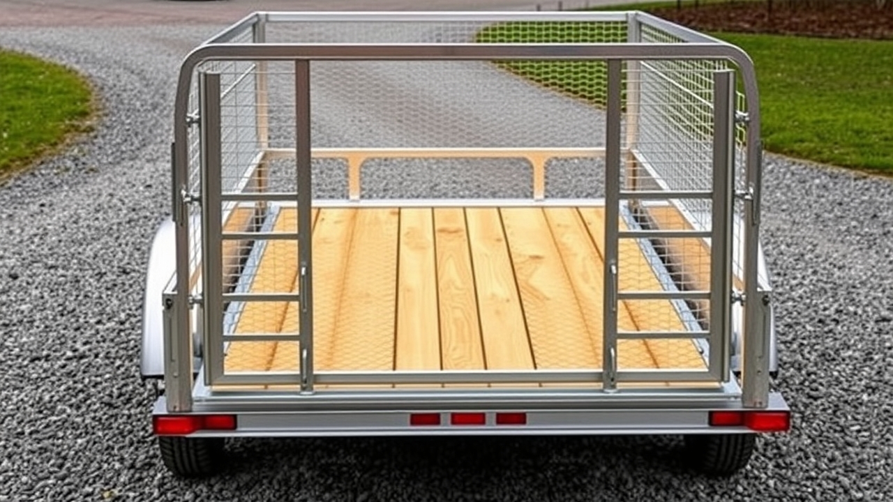 Utility Trailer VIN and Owner Lettering