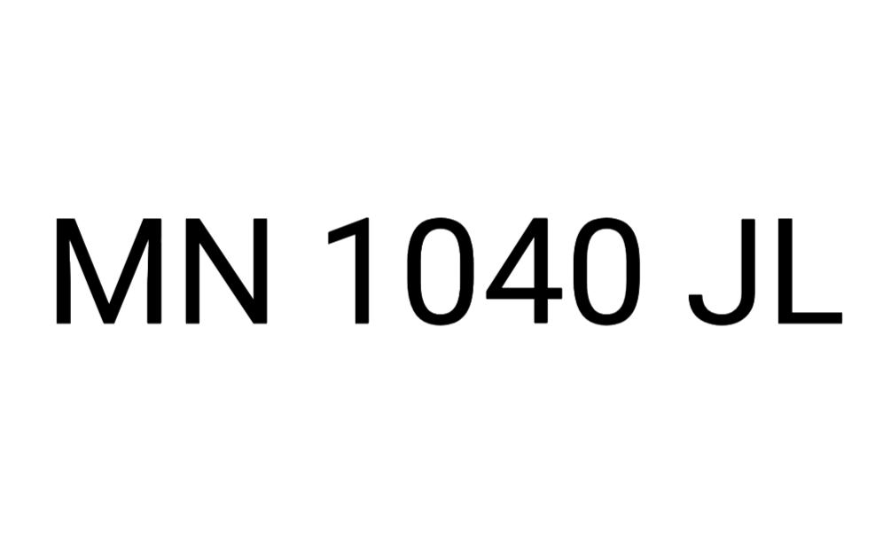 MN 1040 JL