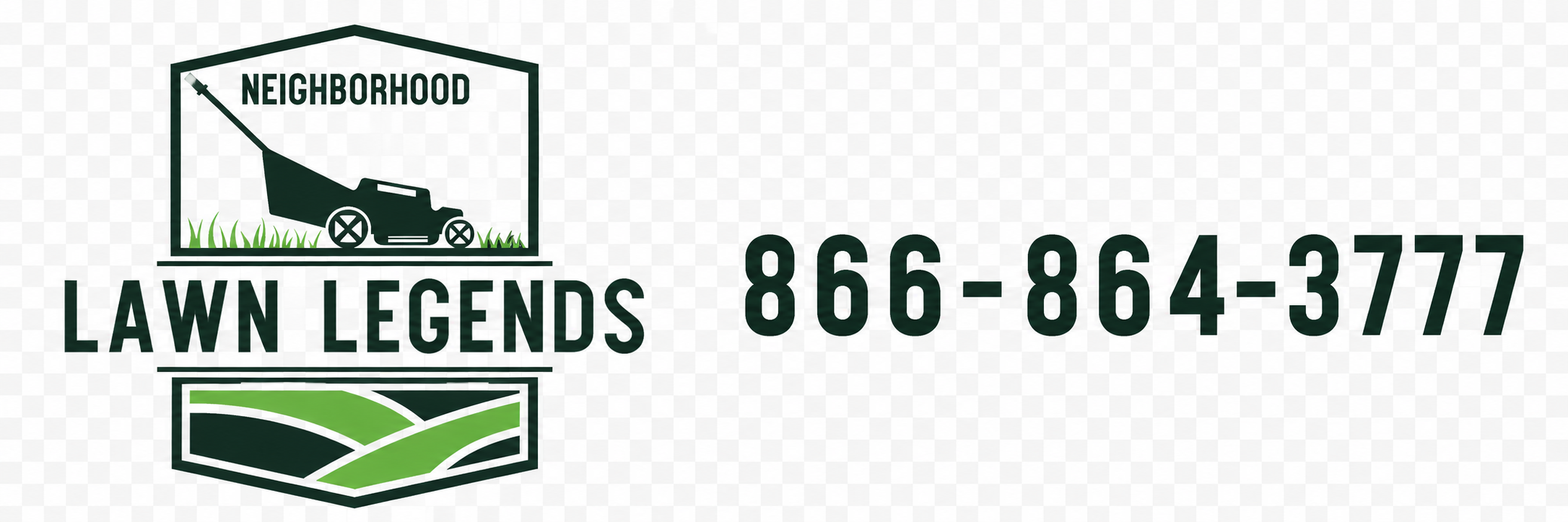 Neighborhood Lawn Legends Custom Truck Decals - Image 3