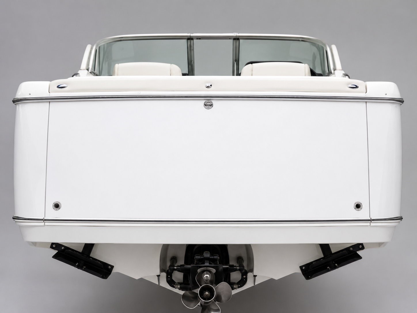 Boat transom preview
