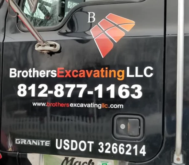 Boat registration numbers and vinyl lettering example